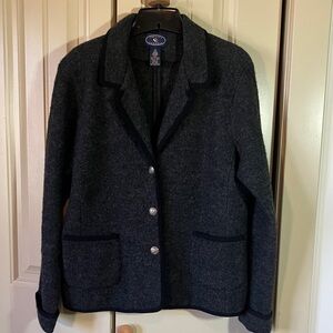 Chelsea Campbell Classic Charcoal Women's Blazer